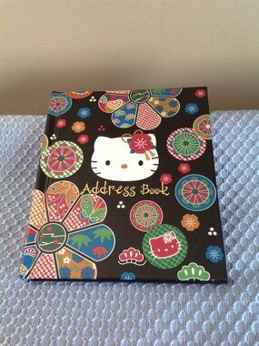 Vintage Y2K 2000 Sanrio Hello Kitty Address Book